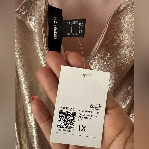 Double Split Hem Cowl Neck Maxi Slip Dress - Picture 5 of 5